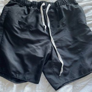 Empyre Black Nylon Shorts (M)